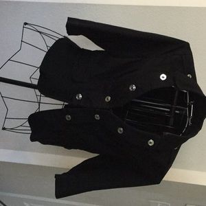 Black White House black market blazer size 12